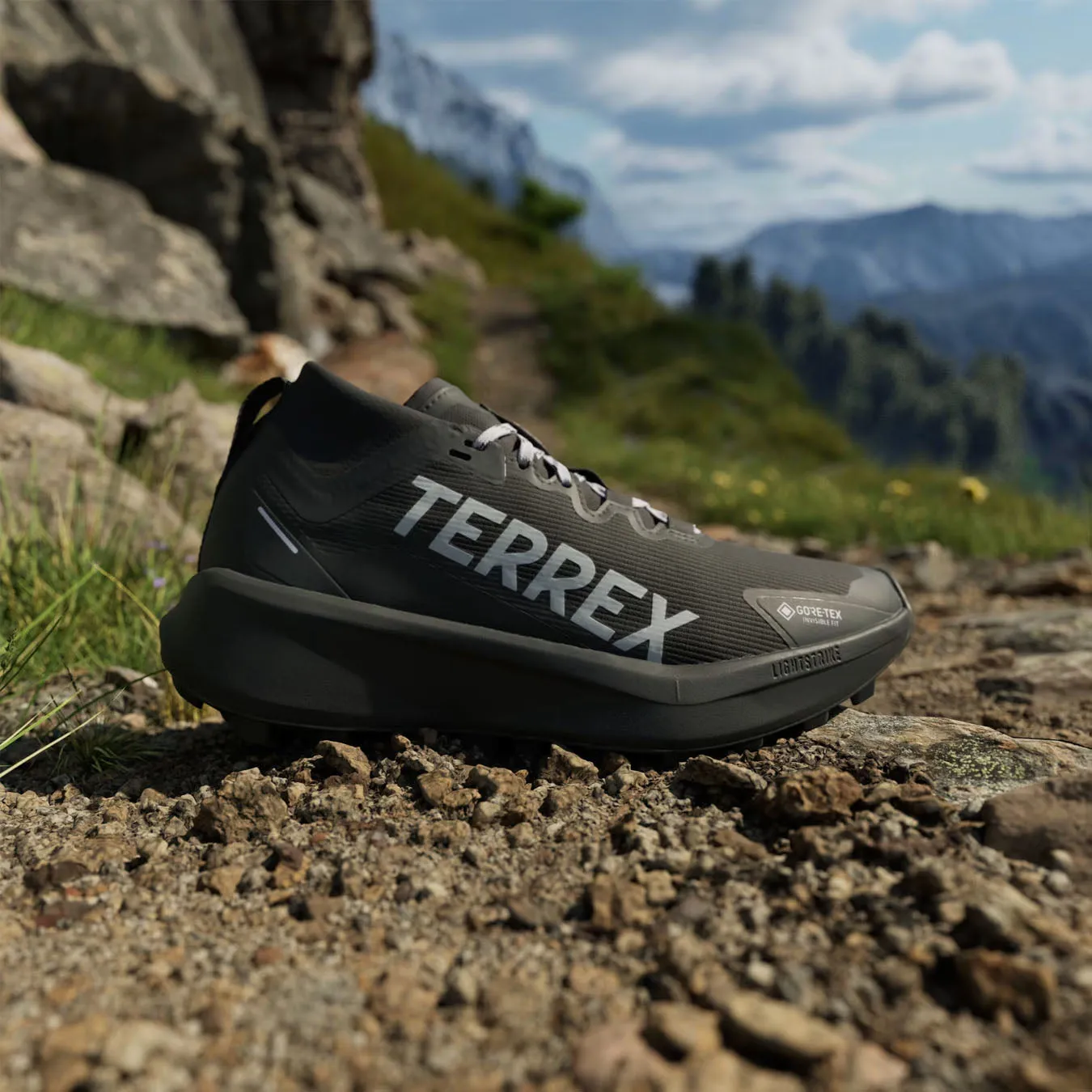 Insta-Worthy Adidas Terrex Womens Terrex Agravic trail running shoes GTX Black  Almost Sold Out!