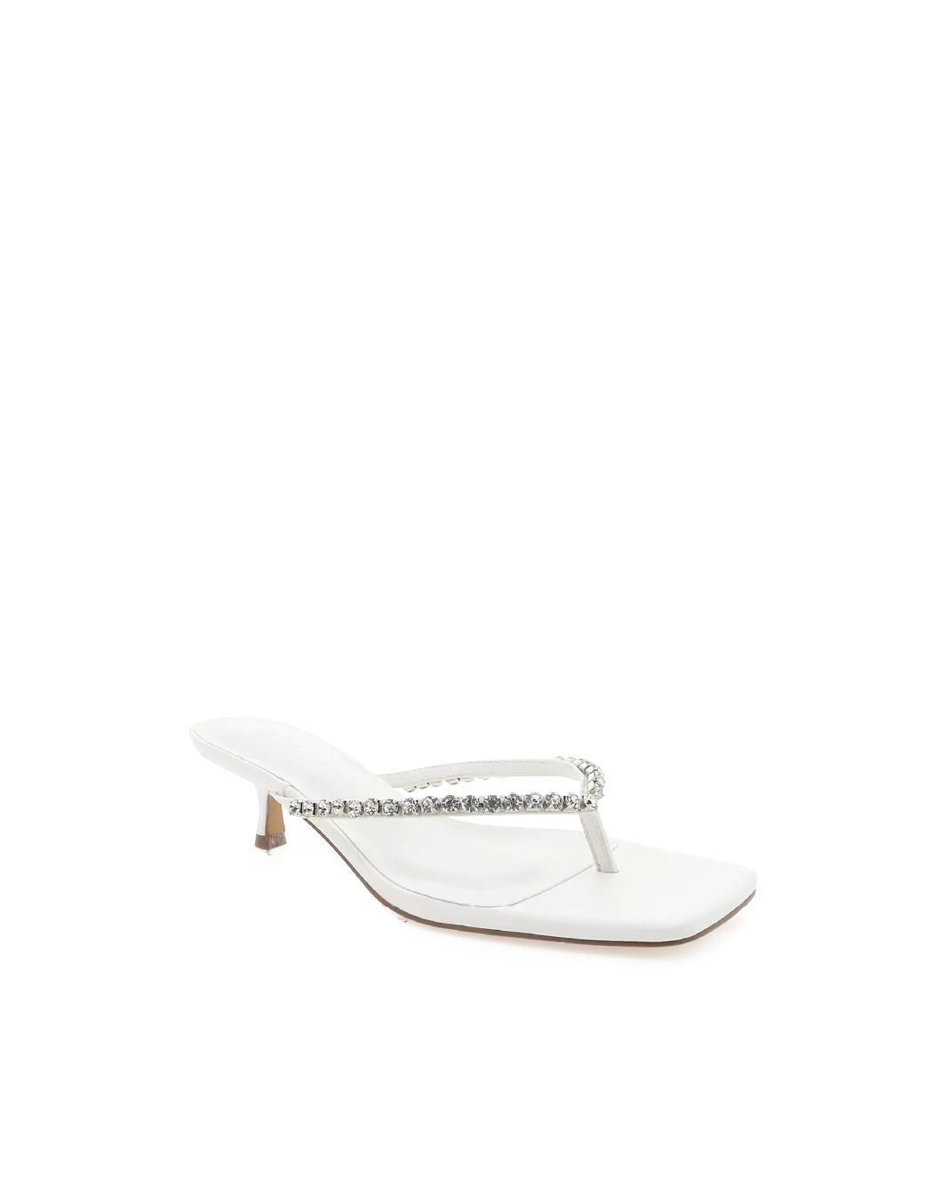 KATHLEEN - WHITE-DIAMANTE