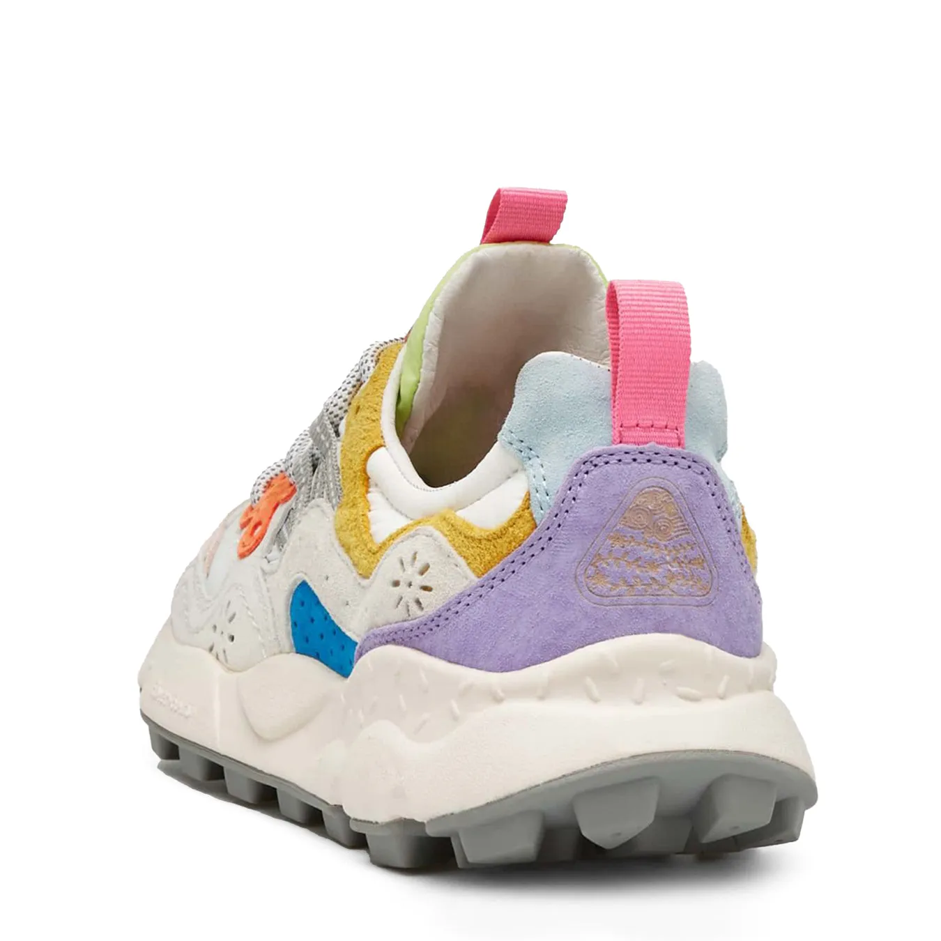 Limited Edition Flower Mountain Womens Yamano 3 Trainer White / Pink  Stylish & Comfortable