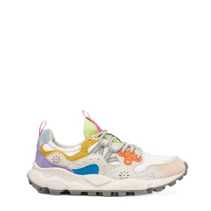 Limited Edition Flower Mountain Womens Yamano 3 Trainer White / Pink  Stylish & Comfortable