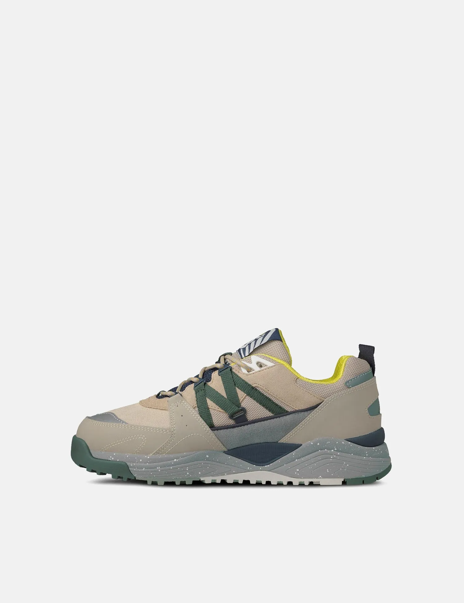 Luxury Feel Karhu Fusion XC Trainers - Silver Lining/Dark Forest  Stylish & Comfortable