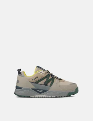 Luxury Feel Karhu Fusion XC Trainers - Silver Lining/Dark Forest  Stylish & Comfortable