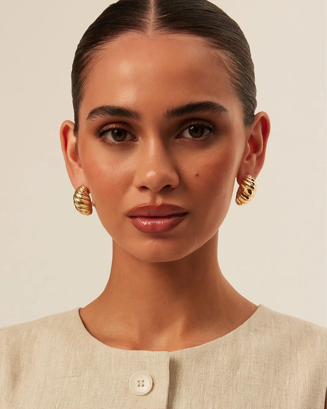 MINA EARRINGS - GOLD