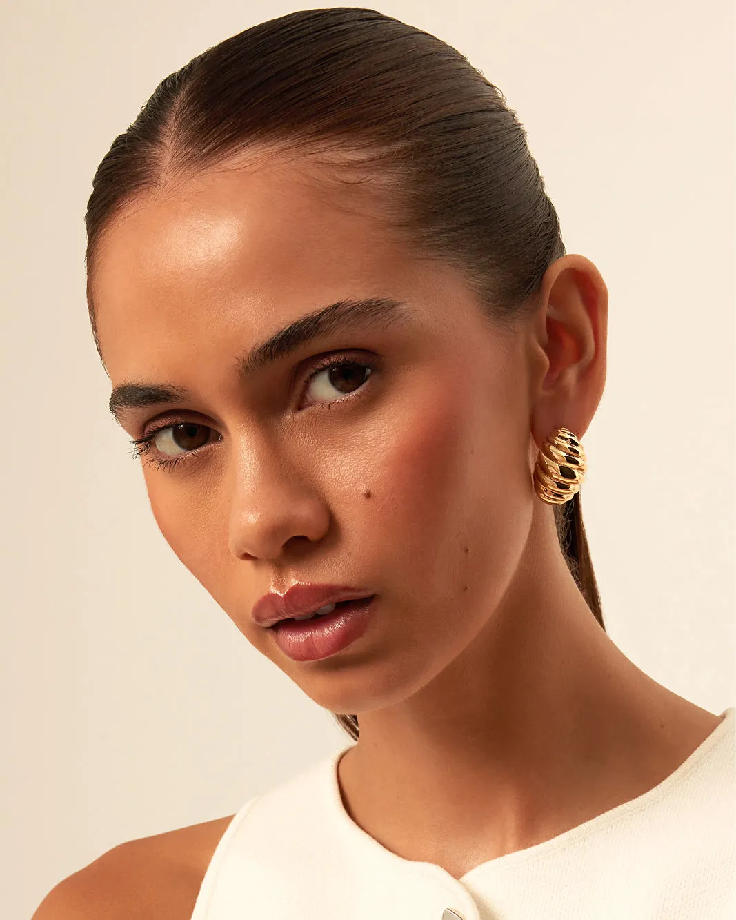 MINA EARRINGS - GOLD