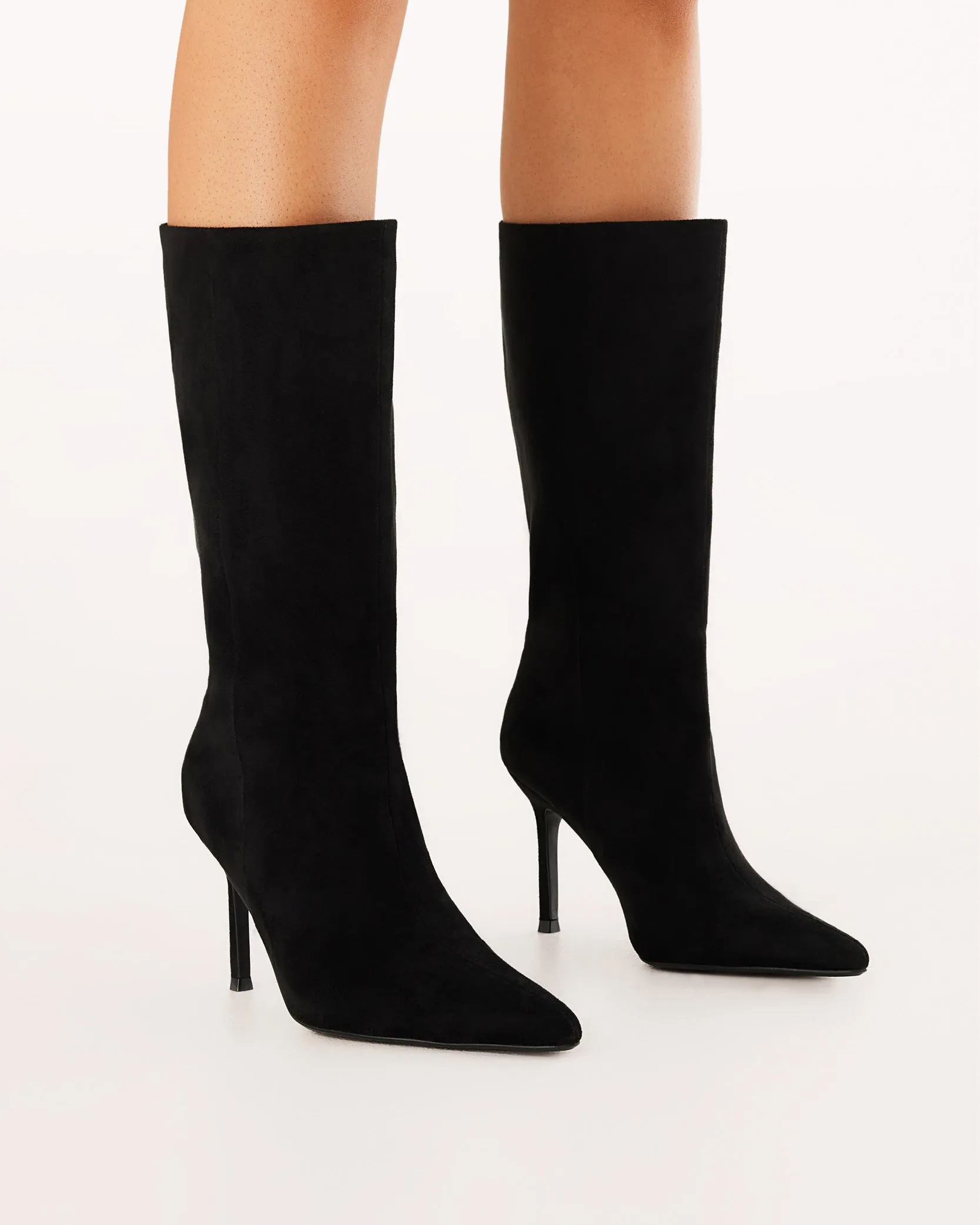 NOUR - BLACK SUEDE