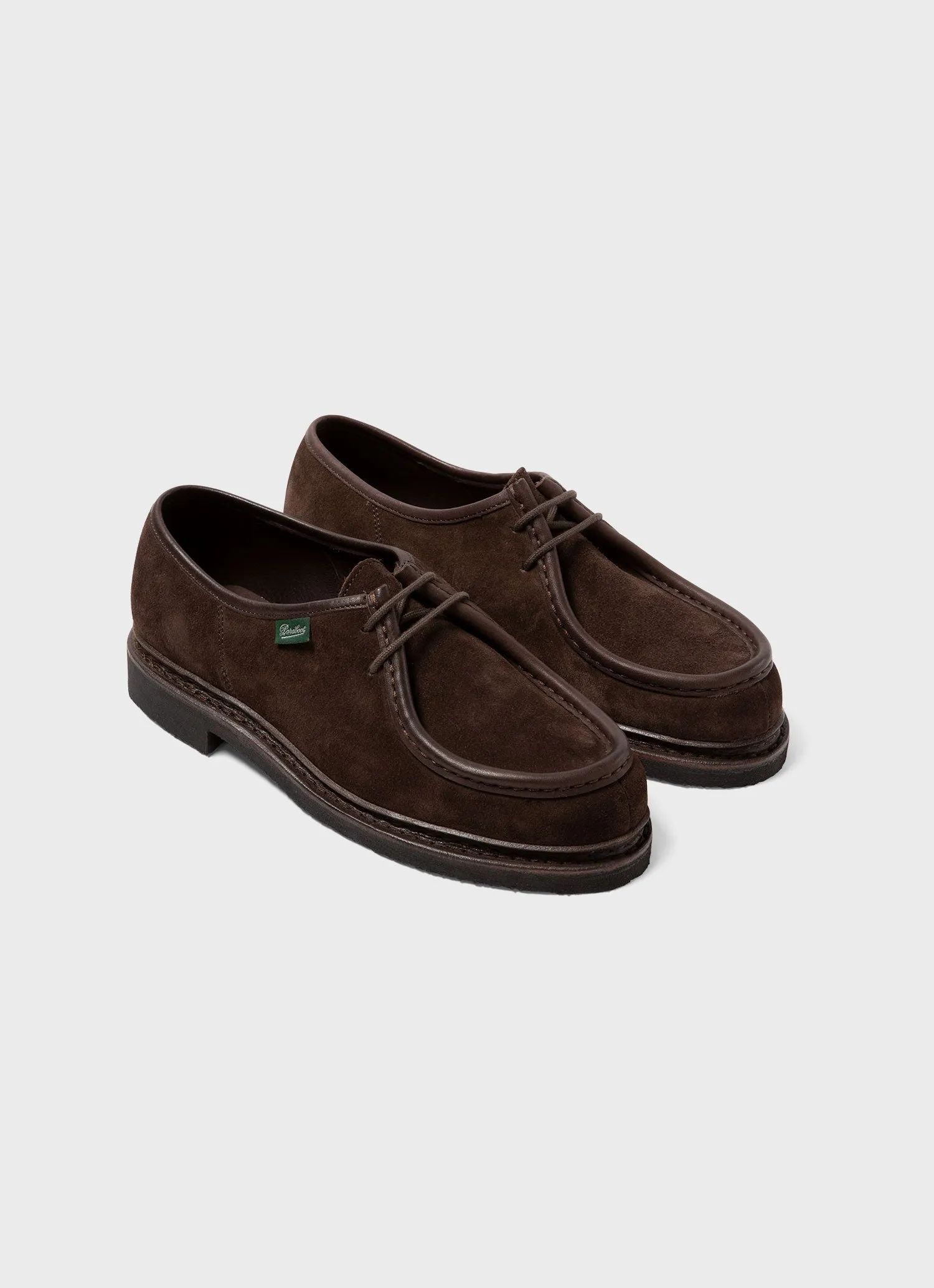 Paraboot Suede Michael in Brown Sunspel