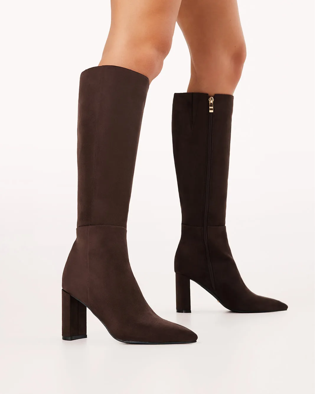 ROSALINE - DARK CACAO SUEDE
