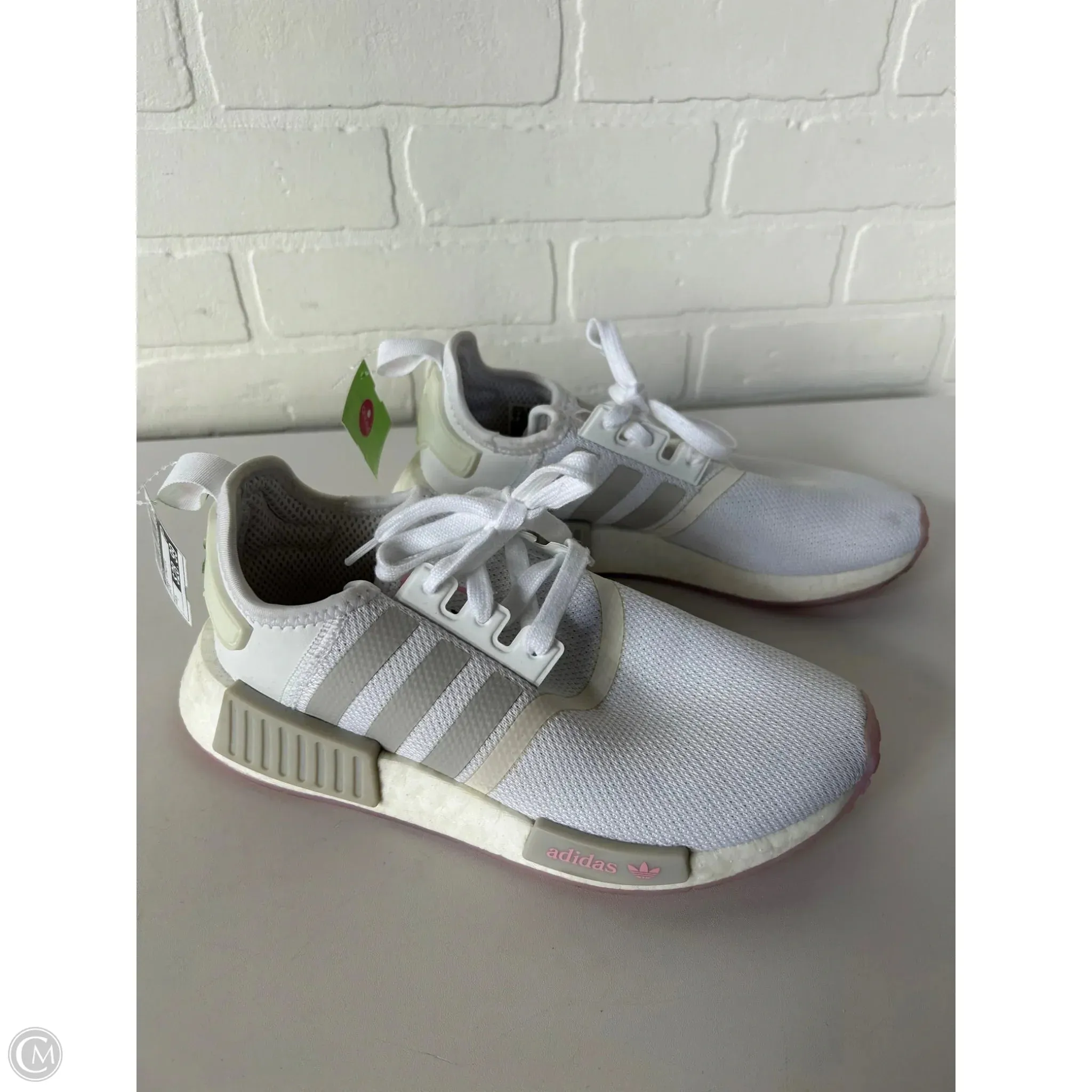 Shoes Athletic By Adidas In White, Size: 7