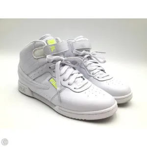 Shoes Athletic By Fila In White, Size: 8