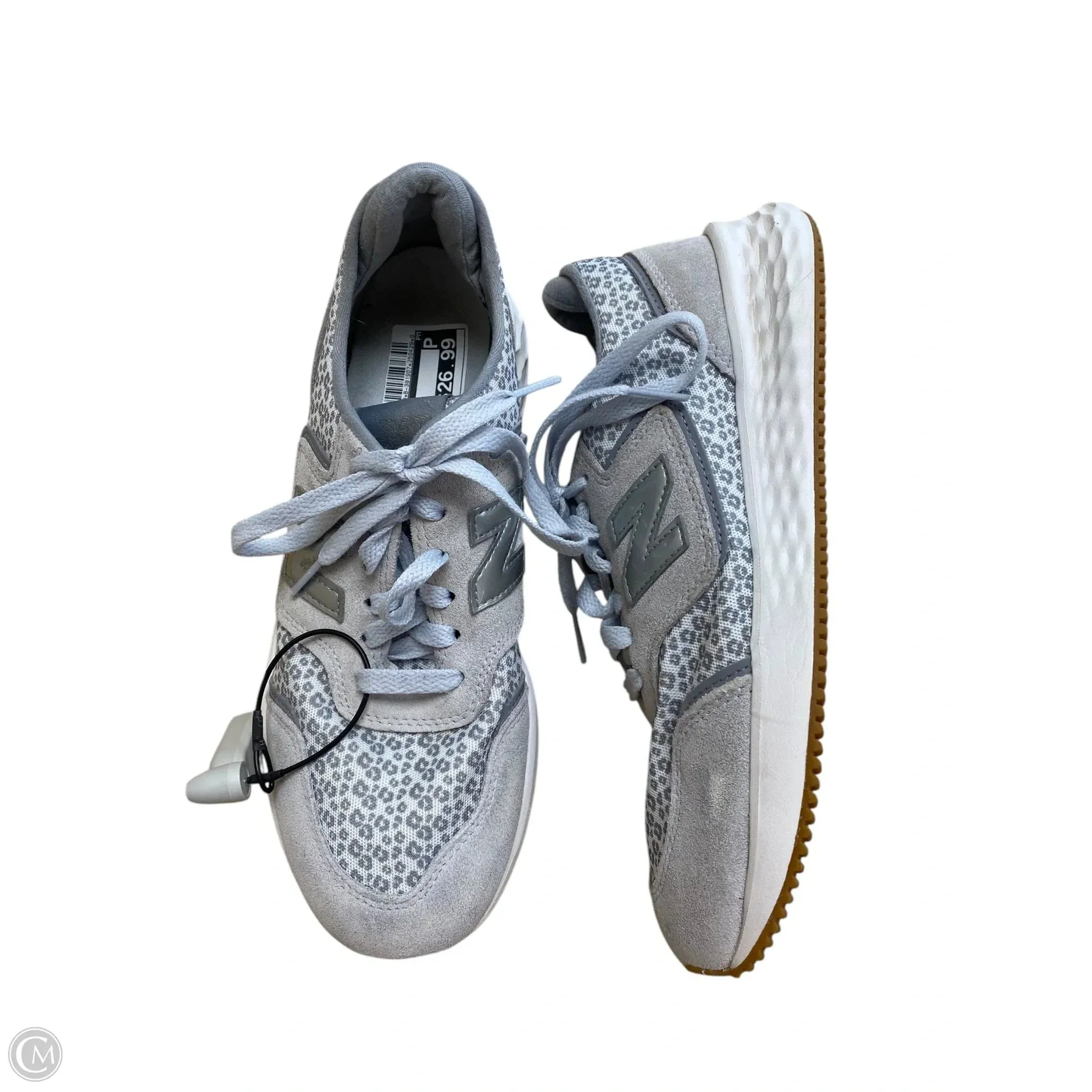 Shoes Athletic By New Balance In Grey, Size: 8.5