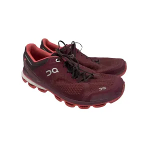 Shoes Athletic By ON In Maroon, Size: 11