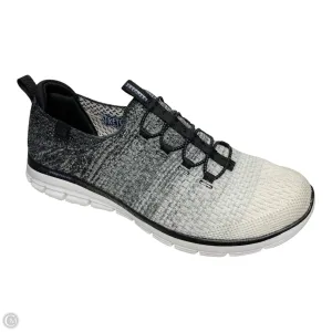 Shoes Athletic By Skechers In Grey & White, Size: 8.5