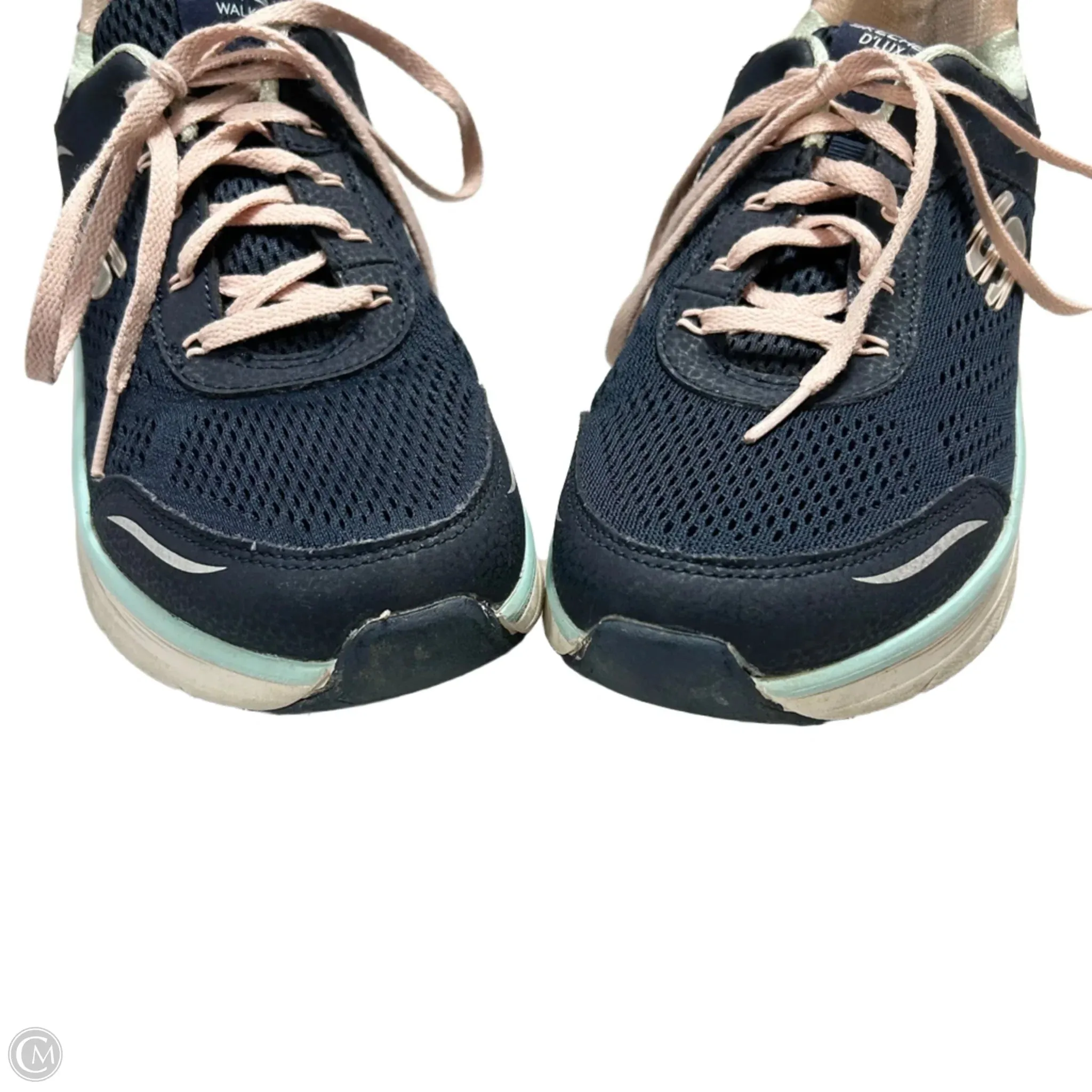 Shoes Athletic By Skechers In Navy, Size: 10
