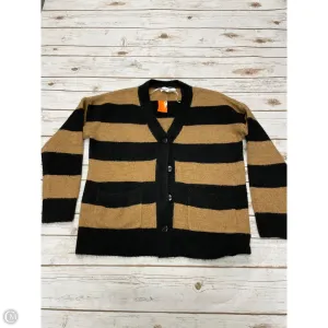 Sweater Cardigan By John   Jenn In Black & Brown, Size: S