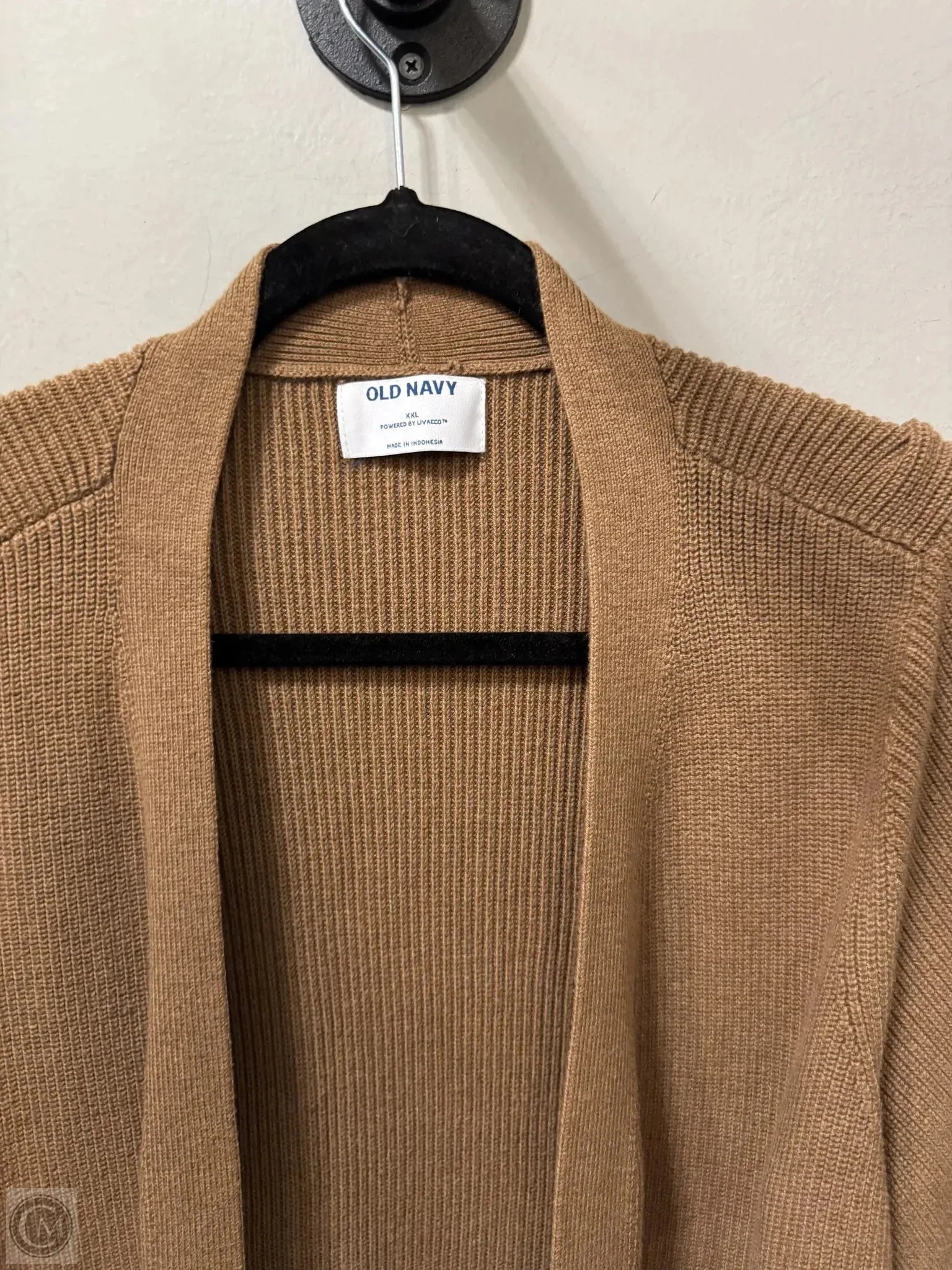 Sweater Cardigan By Old Navy In Brown, Size: Xxl