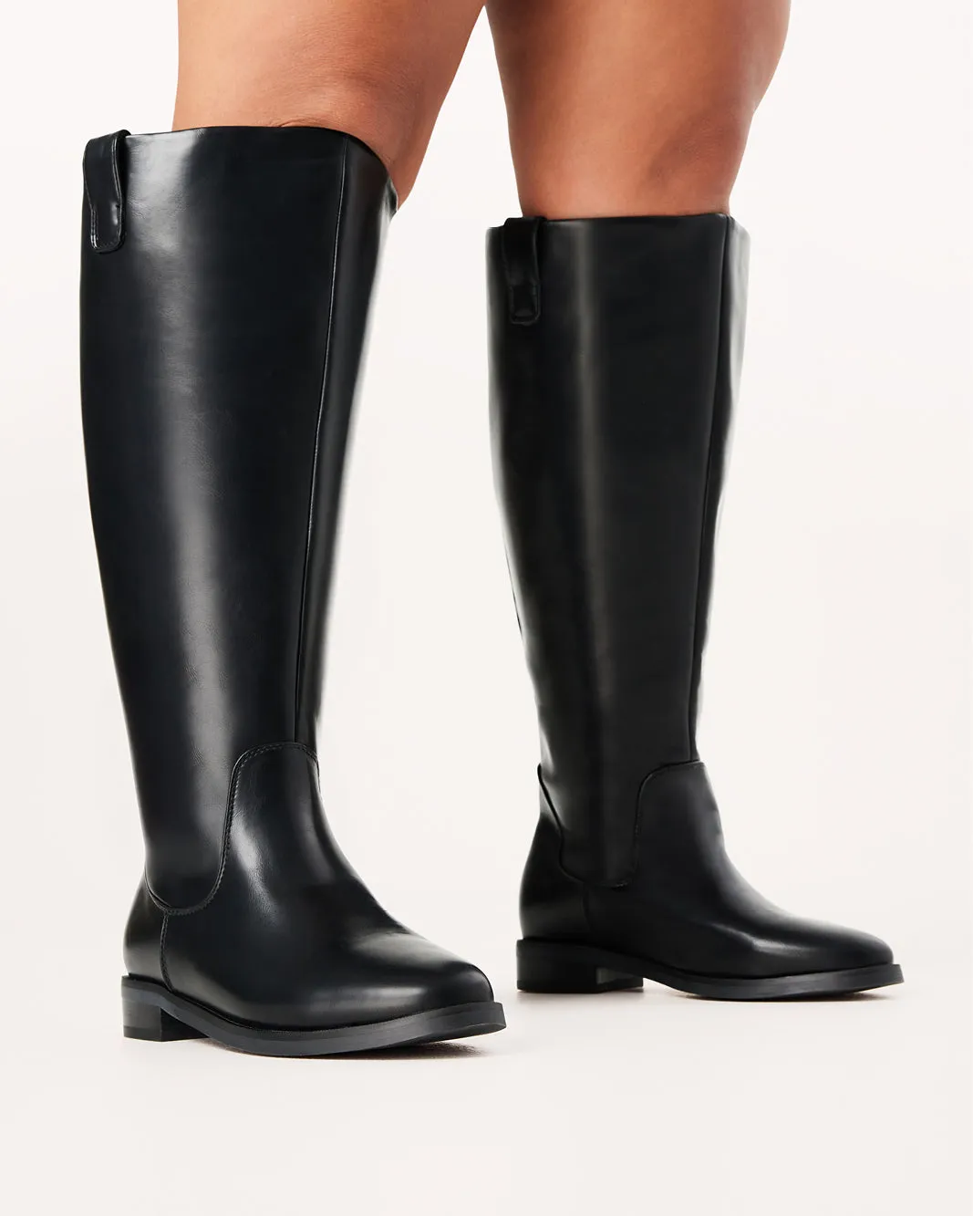 SYBIL EXTENDED CURVE - BLACK