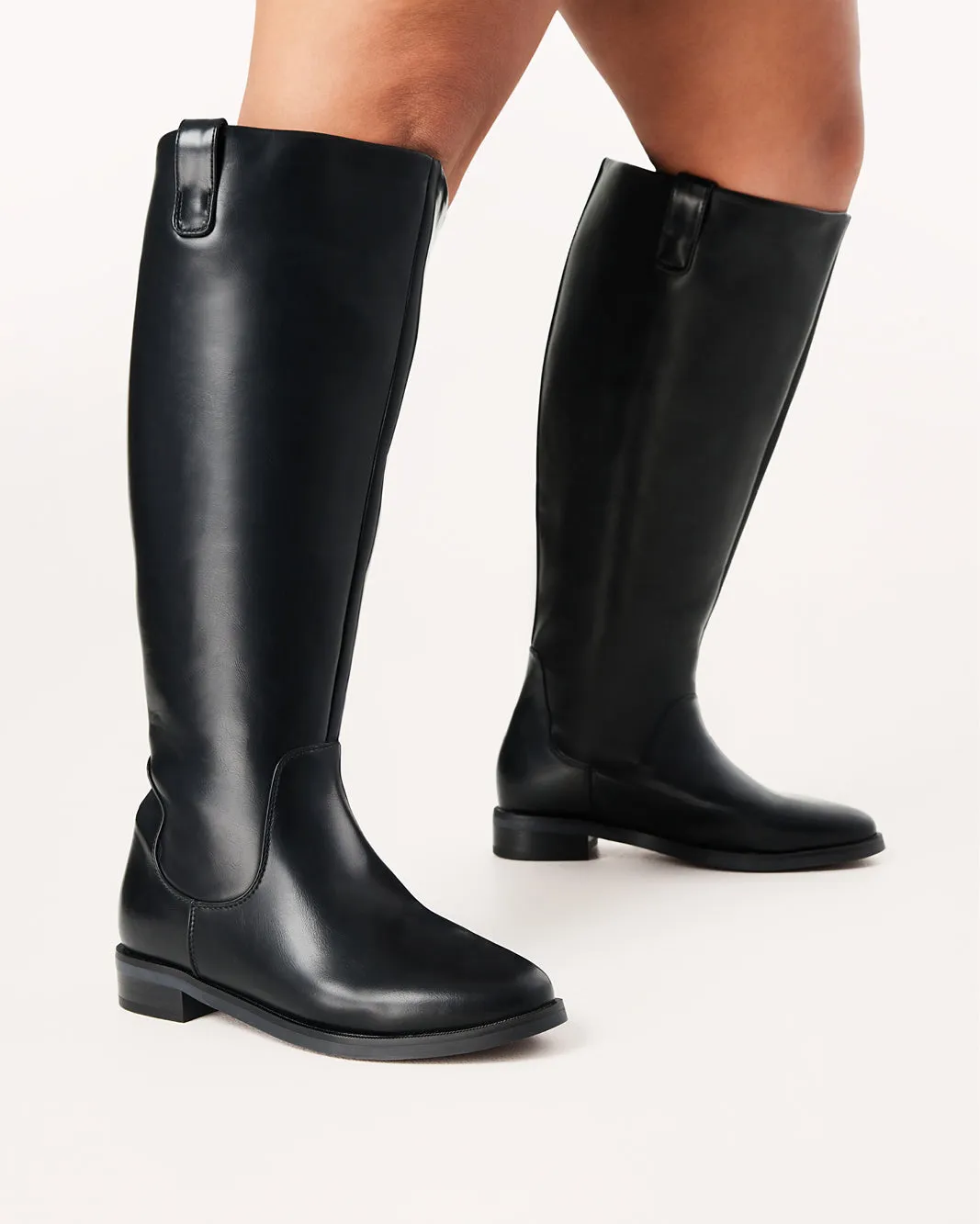 SYBIL EXTENDED CURVE - BLACK