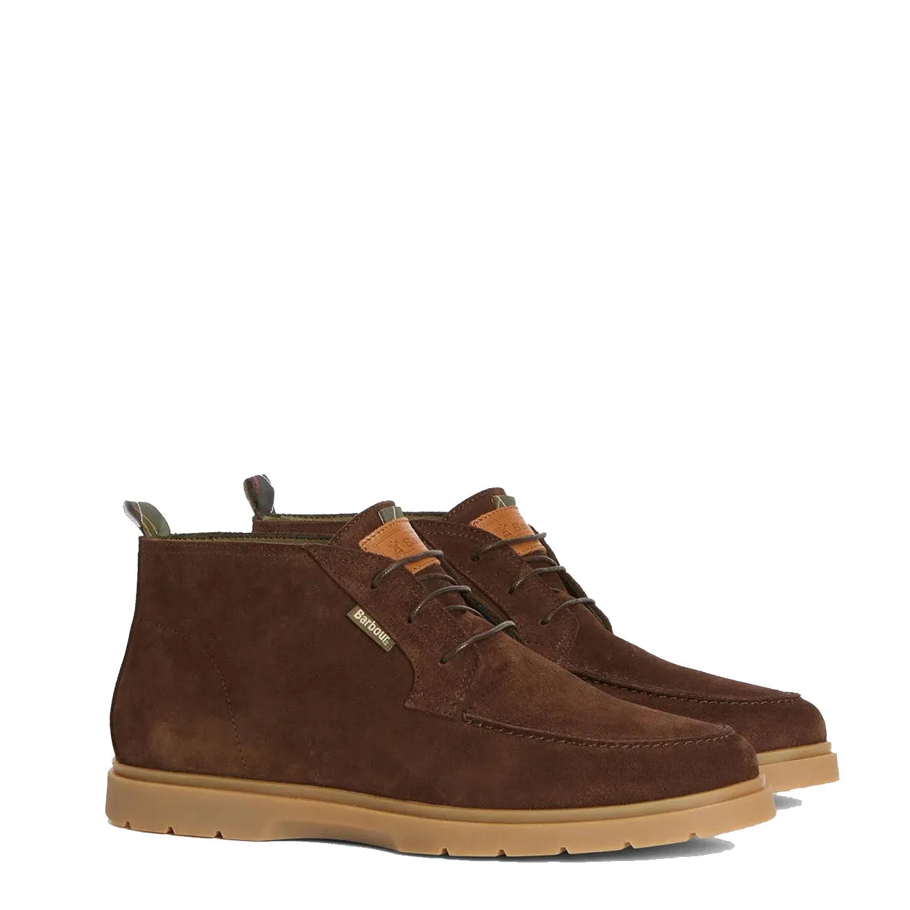 Top Rated Barbour Tucker Chukka Boot Coffee Suede  Going Fast!