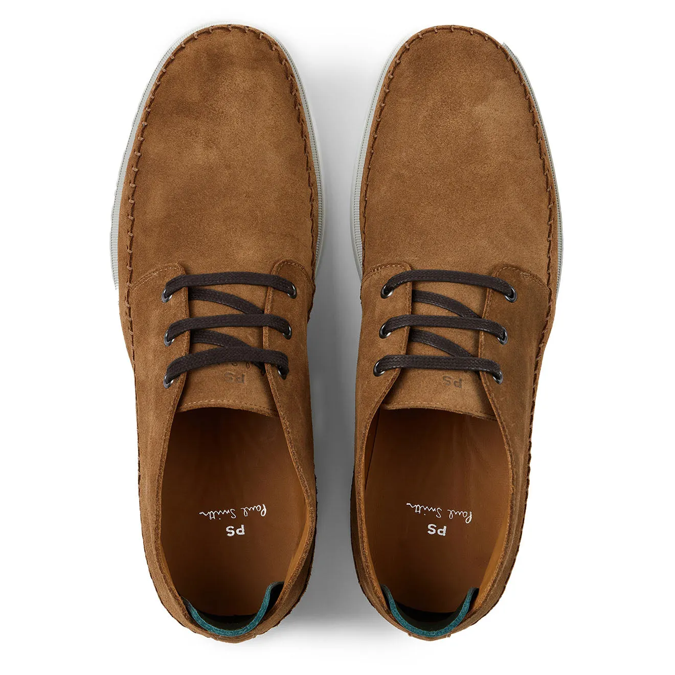 Top Rated Paul Smith Crane Suede Shoe Tan  Going Fast!
