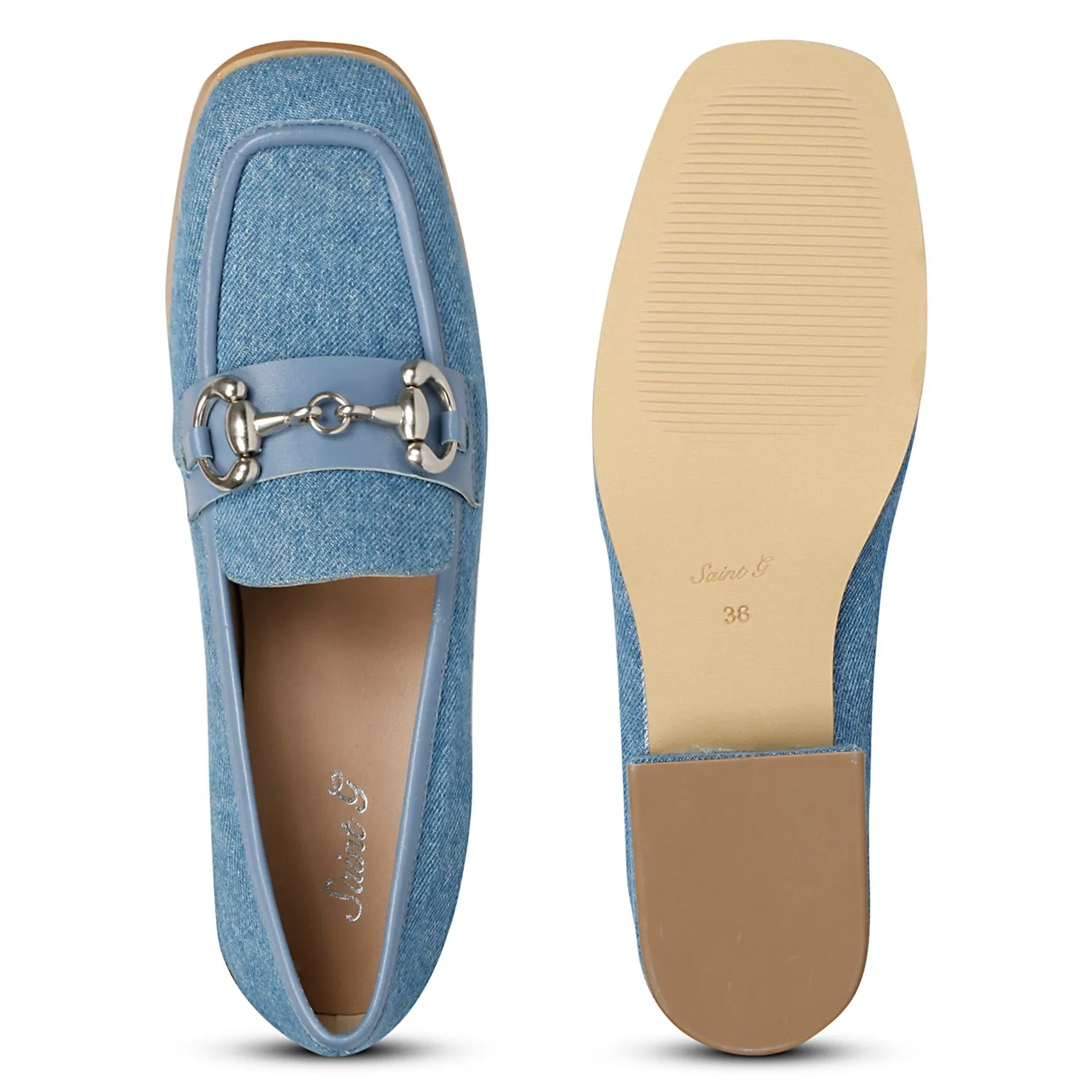 Top Rated Saint G Jacqueline Denim - Loafers  Almost Sold Out!