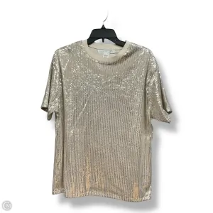 Top Short Sleeve By Altard State In Tan, Size: Xs