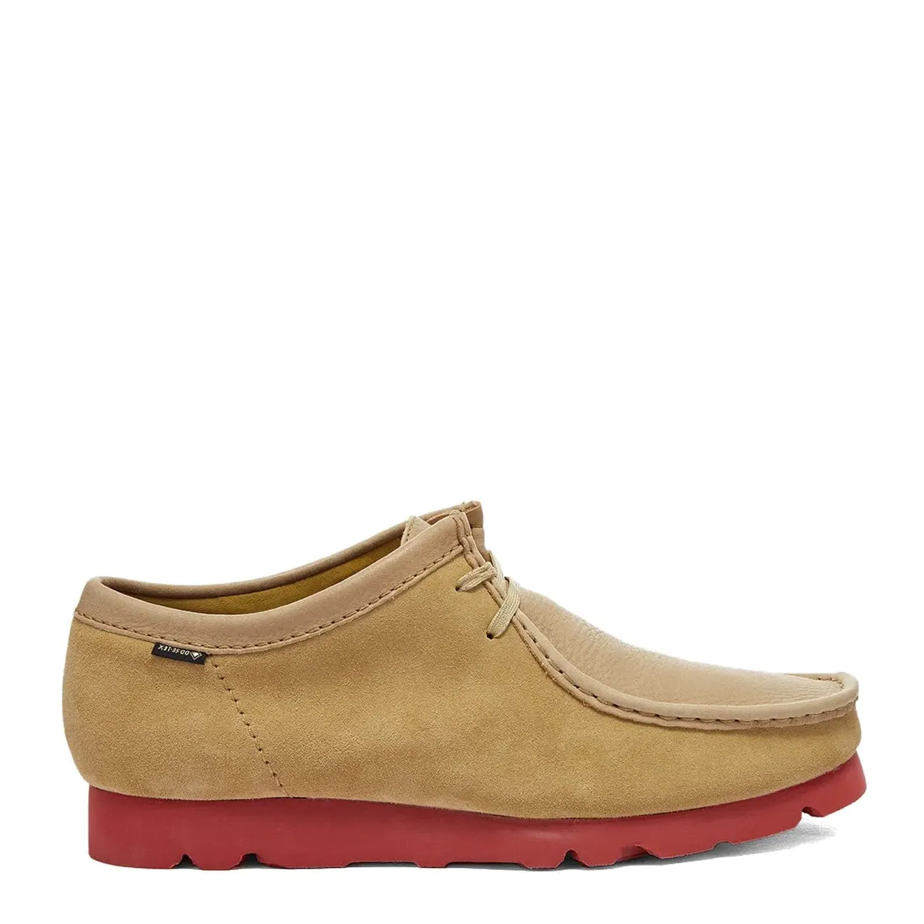 Trending Now Clarks Originals Wallabee Gore-Tex Shoes Maple Suede  Last Few Pieces!