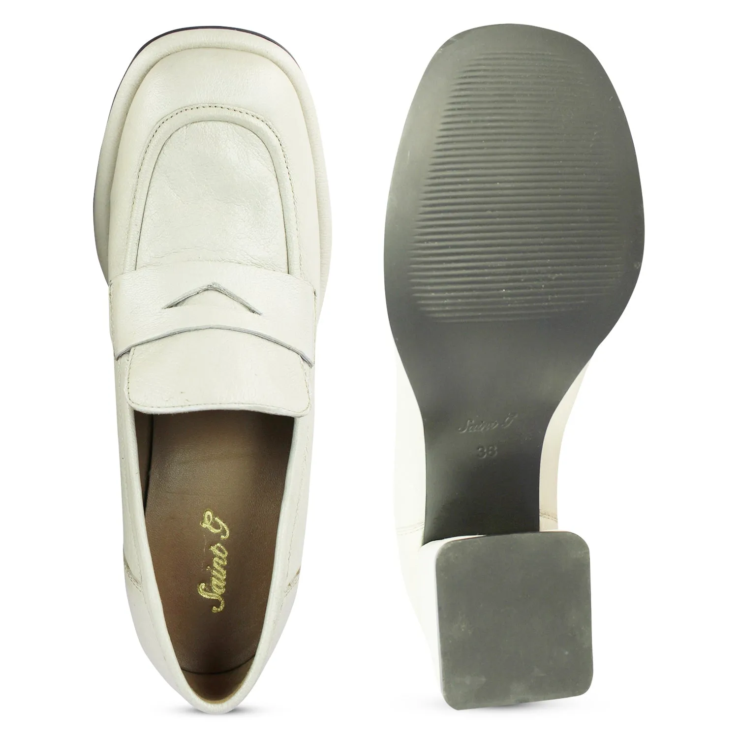 Trending Now Saint G Viviana - Heel Loafers  Last Chance!