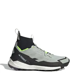 Trendy 2025 Adidas Terrex Free Hiker 2.0 Hiking Shoes Wonder Silver / Wonder Silver / Lucid Lemon  Last Chance!