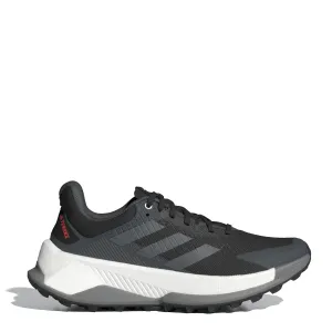Trendy 2025 Adidas Terrex Soulstride Ultra Trail Running Shoes Core Black / Grey Four / Impact Orange  Dont Miss Out!