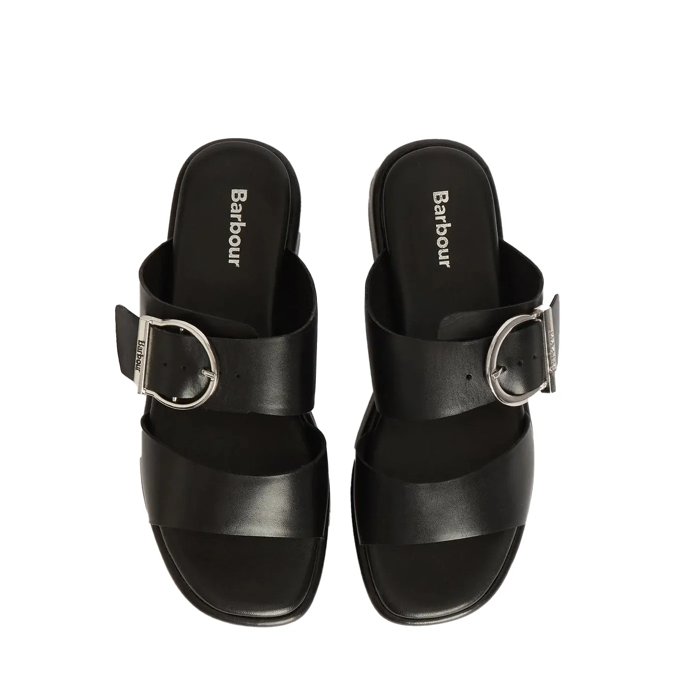 Trendy 2025 Barbour Womens Adele Sandal Black  Stylish & Comfortable