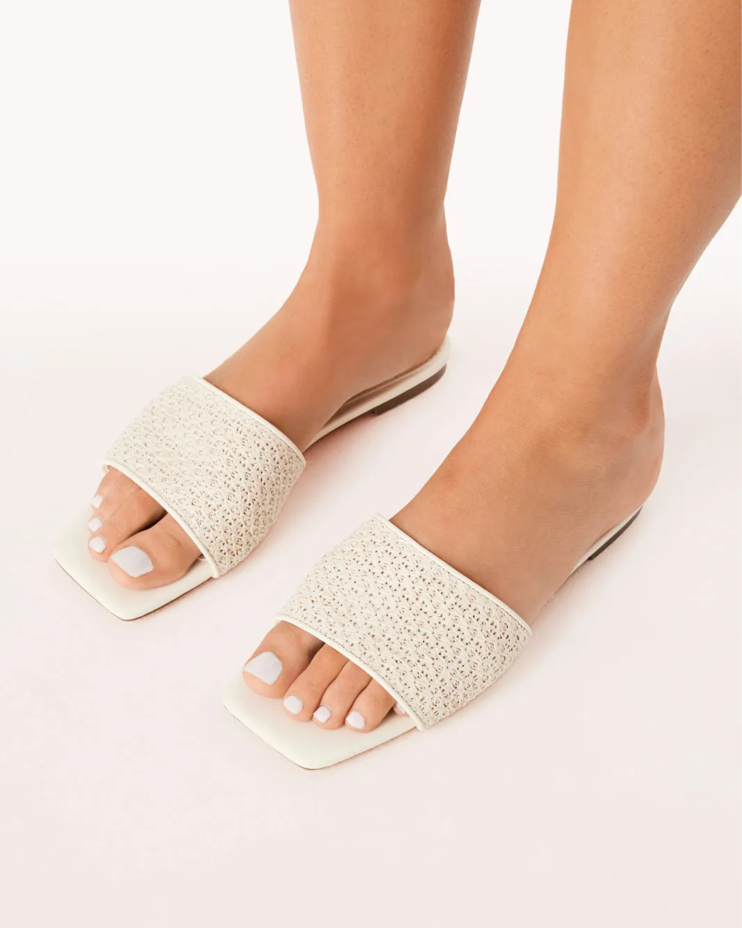 TRISHA - CREAM RAFFIA