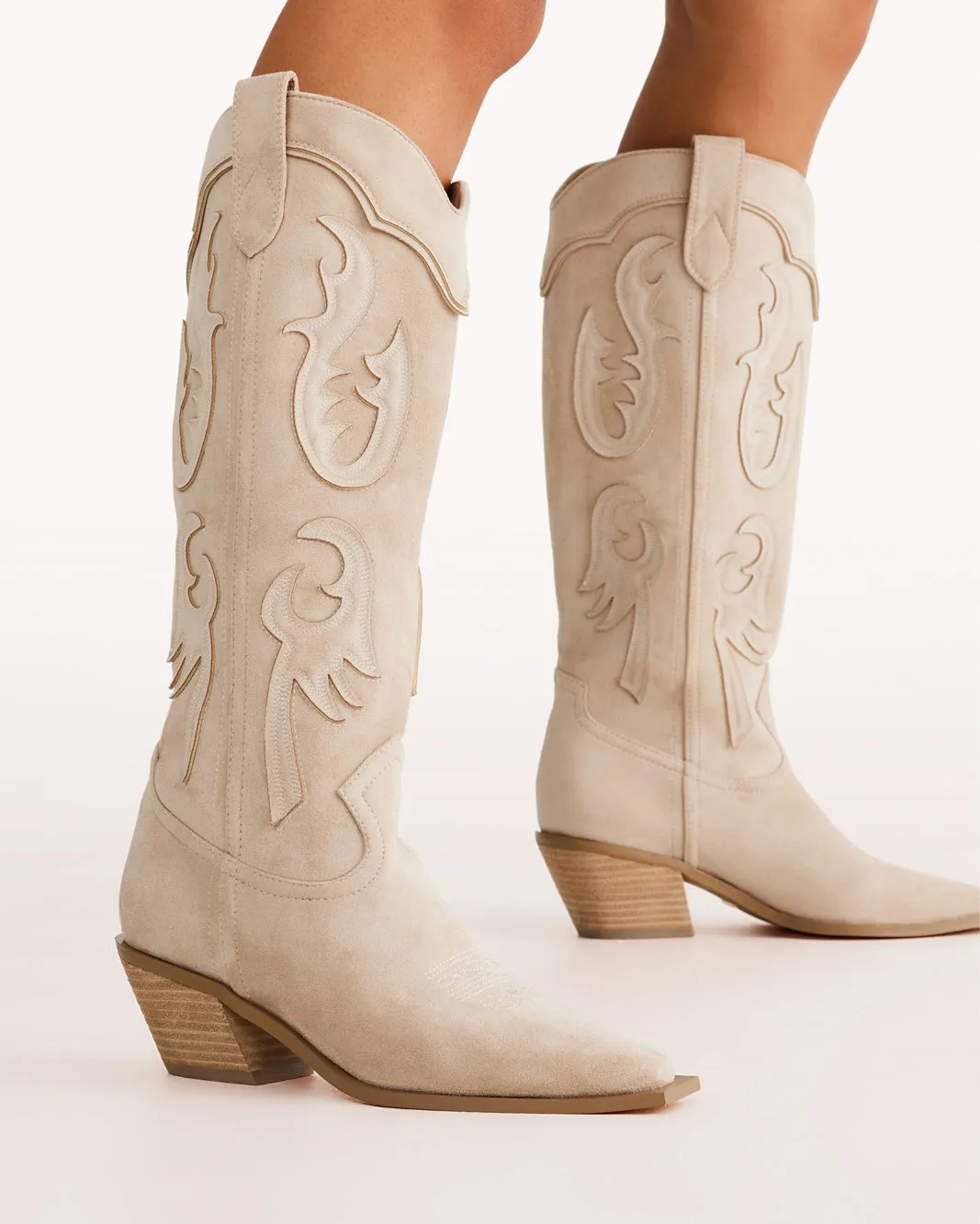 TULIE - LIGHT BEIGE SUEDE