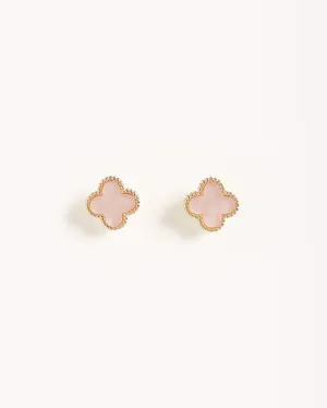 VANESSA EARRINGS - GOLD-PINK
