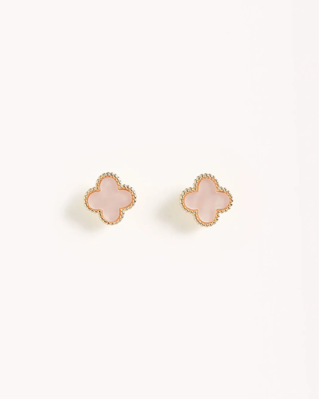VANESSA EARRINGS - GOLD-PINK