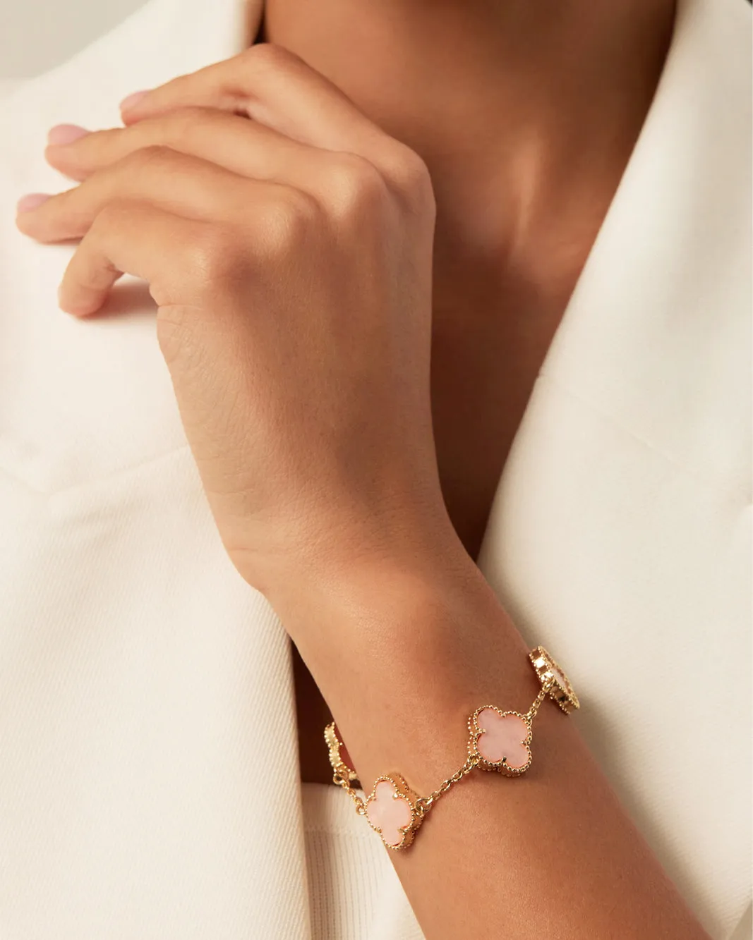 VENETIA BRACELET - GOLD-PINK