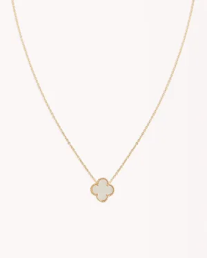 VERENA NECKLACE - PEARL-GOLD