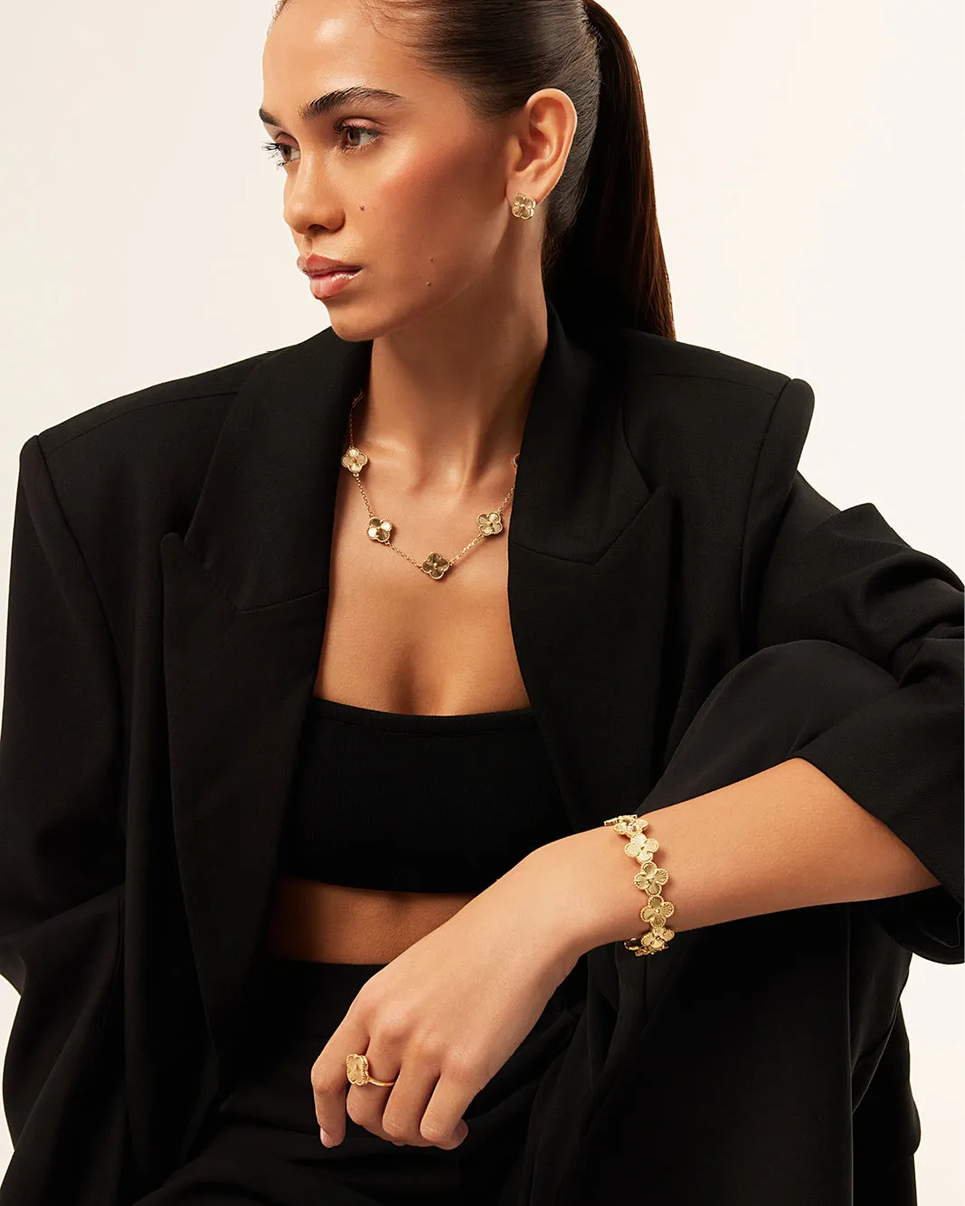 VERNA RING - GOLD-GOLD