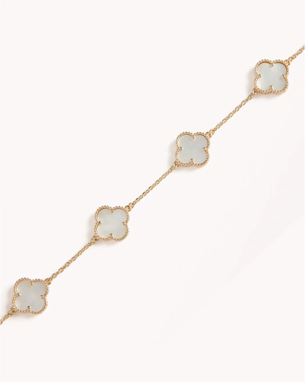 VERONICA NECKLACE - PEARL-GOLD