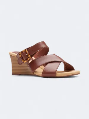 Women's Plain High Heeled Shoes,Brown