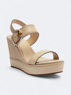 Women's Textured High Heeled Shoes,Beige