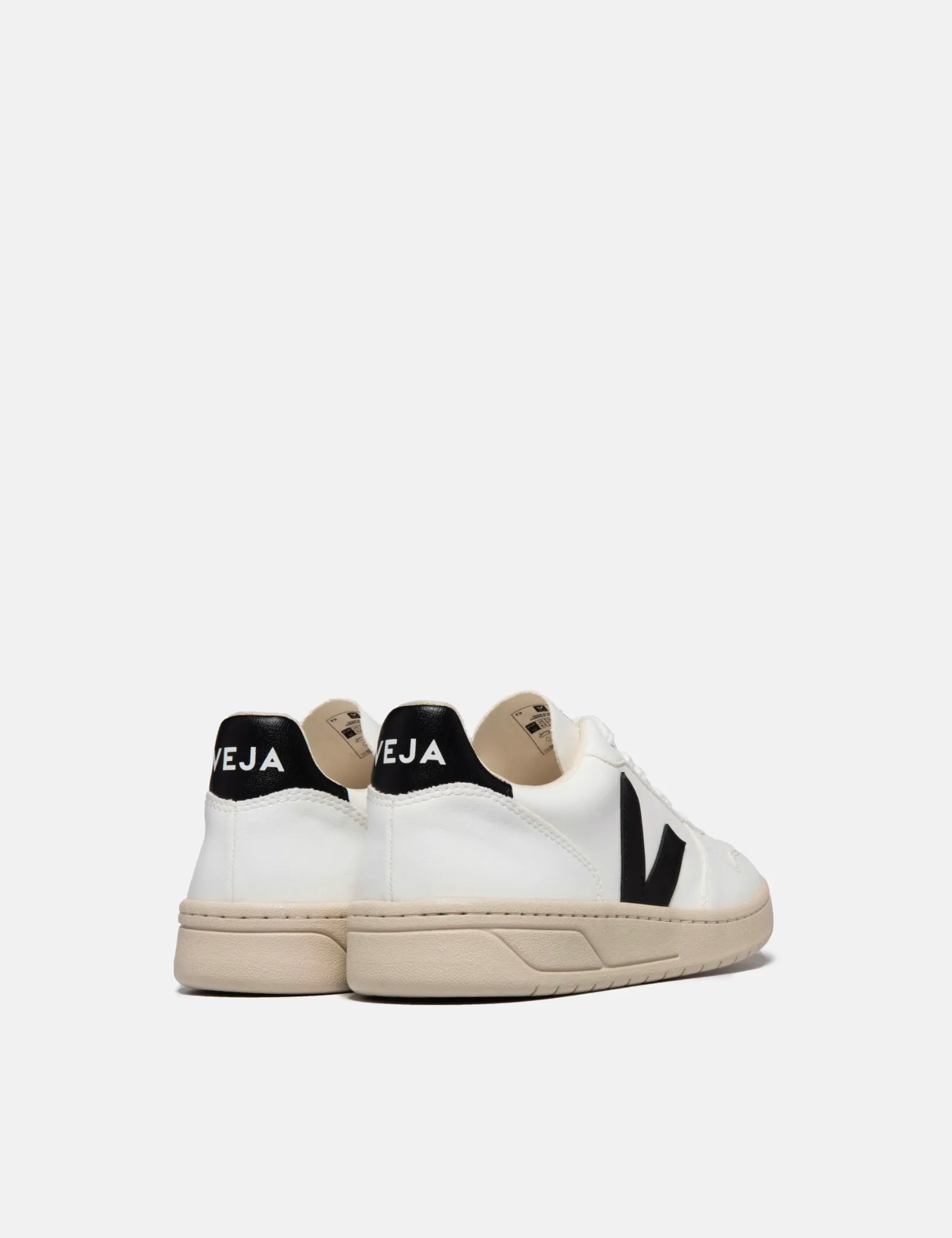 Worth Every Penny Veja V-10 CWL Trainers - White/Black  Stylish & Comfortable